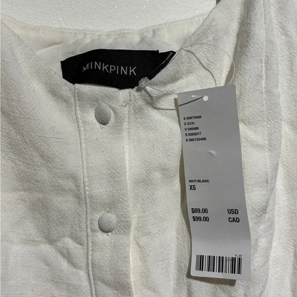 Rozelle Button-Front Romper - Picture 4 of 5